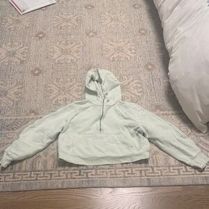 Mint green lululemon scuba with small stains size M/L